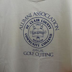 VTG Screen Stars Best St. Clair County Michigan College Golf Outing Menx XL Shir